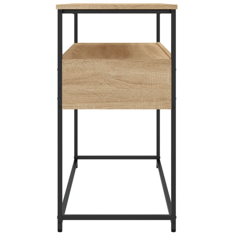 vidaXL Konsolentisch Sonoma-Eiche 100x40x75 cm Holzwerkstoff