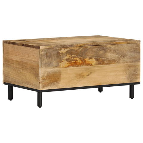 vidaXL Couchtisch 80x50x40 cm Massivholz Mango