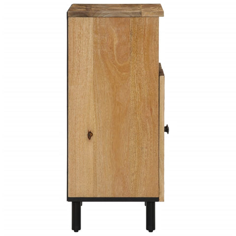 Beistellschrank 60x33x75 cm Massivholz Mango