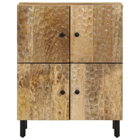 Beistellschrank 60x33x75 cm Massivholz Mango