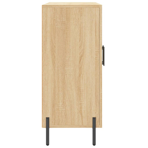 vidaXL Sideboard Sonoma-Eiche 90x34x80 cm Holzwerkstoff