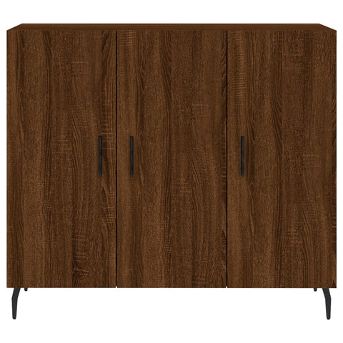 vidaXL Sideboard Braun Eichen-Optik 90x34x80 cm Holzwerkstoff