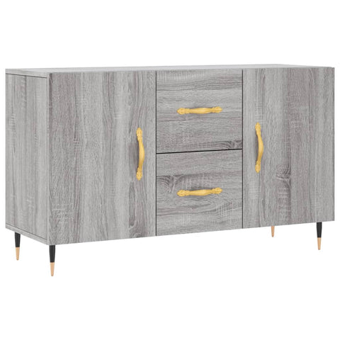 vidaXL Sideboard Grau Sonoma 100x36x60 cm Holzwerkstoff