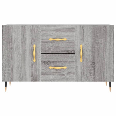 vidaXL Sideboard Grau Sonoma 100x36x60 cm Holzwerkstoff