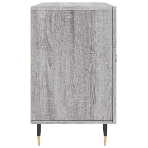 vidaXL Sideboard Grau Sonoma 100x36x60 cm Holzwerkstoff