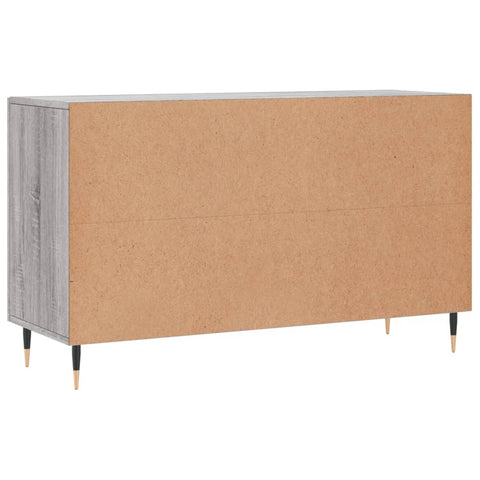 vidaXL Sideboard Grau Sonoma 100x36x60 cm Holzwerkstoff