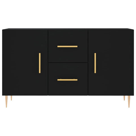 Sideboard Schwarz 100x36x60 cm Holzwerkstoff