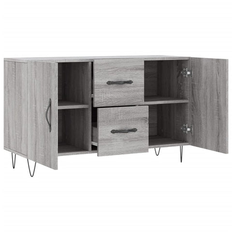 Sideboard Grau Sonoma 100x36x60 cm Holzwerkstoff