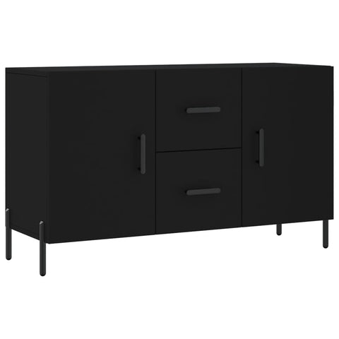 Sideboard Schwarz 100x36x60 cm Holzwerkstoff