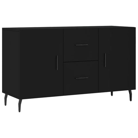 Sideboard Schwarz 100x36x60 cm Holzwerkstoff