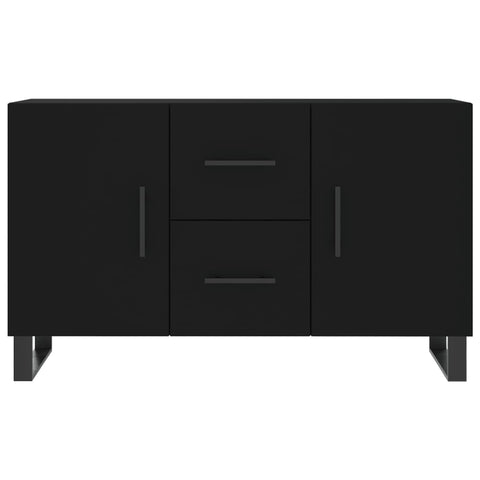 Sideboard Schwarz 100x36x60 cm Holzwerkstoff