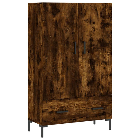 vidaXL Highboard Räuchereiche 69,5x31x115 cm Holzwerkstoff