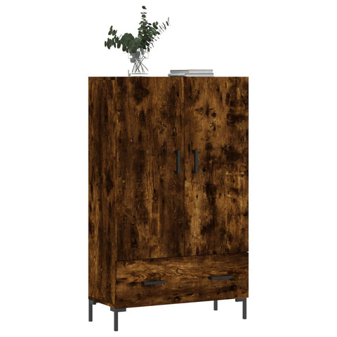 vidaXL Highboard Räuchereiche 69,5x31x115 cm Holzwerkstoff