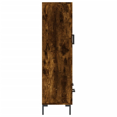 vidaXL Highboard Räuchereiche 69,5x31x115 cm Holzwerkstoff