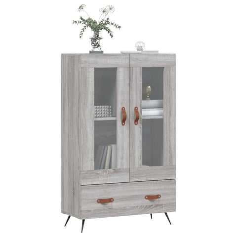 vidaXL Highboard Grau Sonoma 69,5x31x115 cm Holzwerkstoff