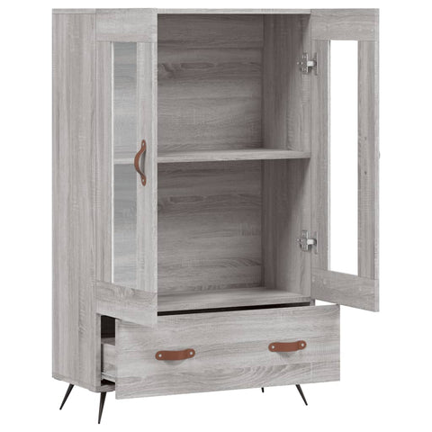 vidaXL Highboard Grau Sonoma 69,5x31x115 cm Holzwerkstoff