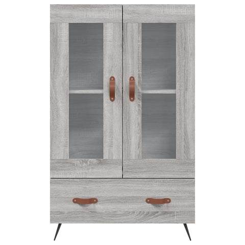 vidaXL Highboard Grau Sonoma 69,5x31x115 cm Holzwerkstoff