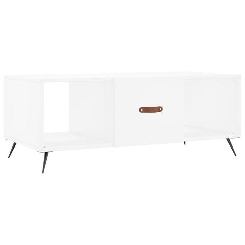 vidaXL Couchtisch Weiß 102x50x40 cm Holzwerkstoff