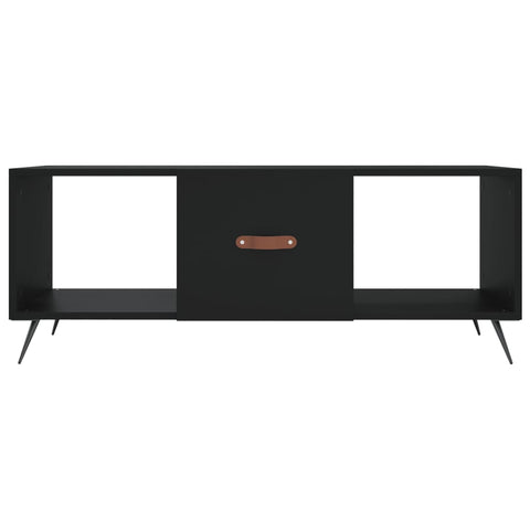 vidaXL Couchtisch Schwarz 102x50x40 cm Holzwerkstoff