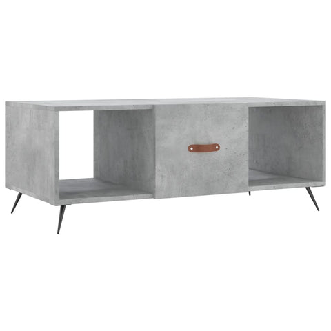 vidaXL Couchtisch Betongrau 102x50x40 cm Holzwerkstoff