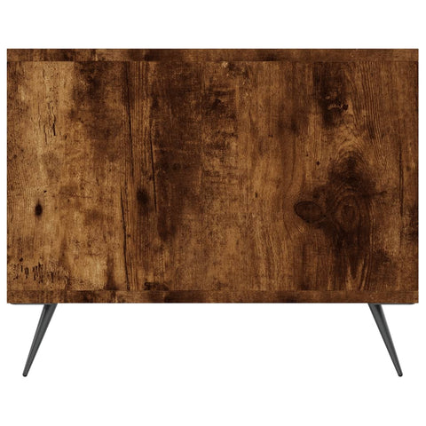 vidaXL Couchtisch Räuchereiche 102x50x40 cm Holzwerkstoff