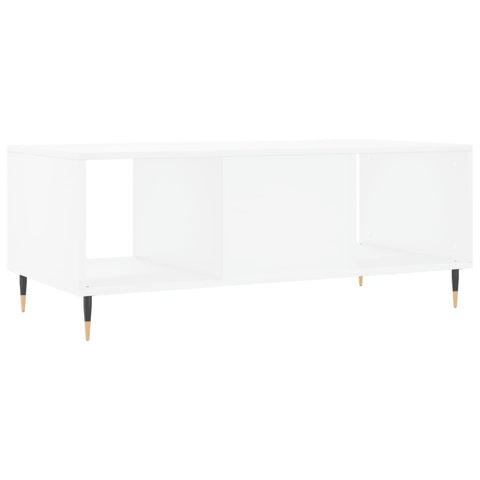 vidaXL Couchtisch Weiß 102x50x40 cm Holzwerkstoff