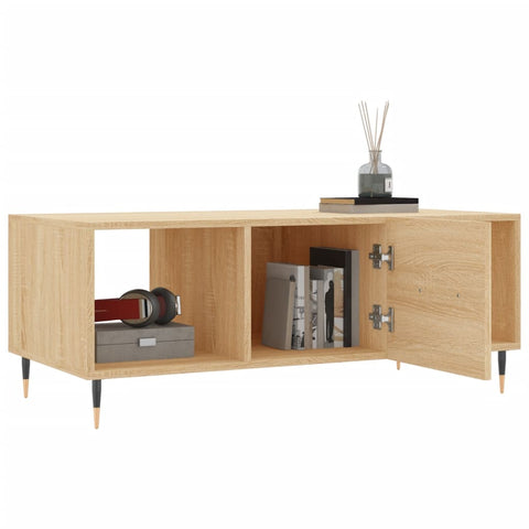 vidaXL Couchtisch Sonoma-Eiche 102x50x40 cm Holzwerkstoff