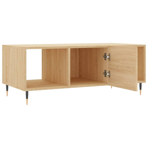 vidaXL Couchtisch Sonoma-Eiche 102x50x40 cm Holzwerkstoff