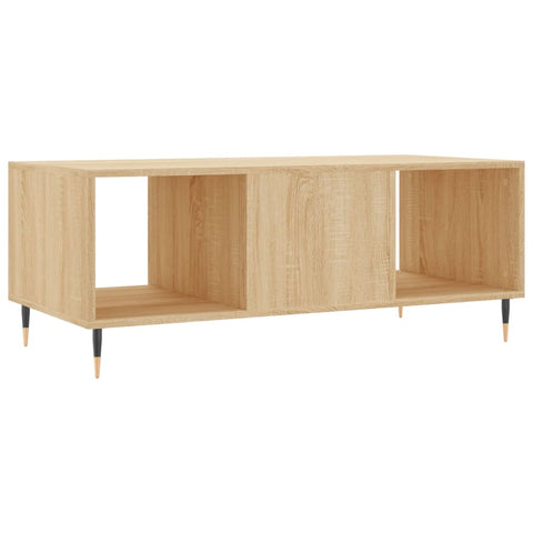 vidaXL Couchtisch Sonoma-Eiche 102x50x40 cm Holzwerkstoff