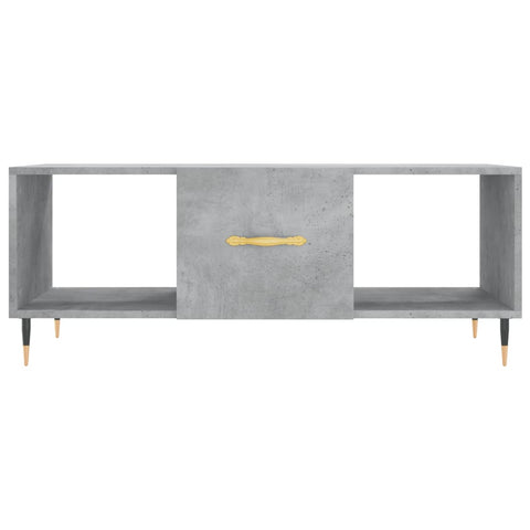 vidaXL Couchtisch Betongrau 102x50x40 cm Holzwerkstoff