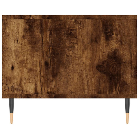 vidaXL Couchtisch Räuchereiche 102x50x40 cm Holzwerkstoff