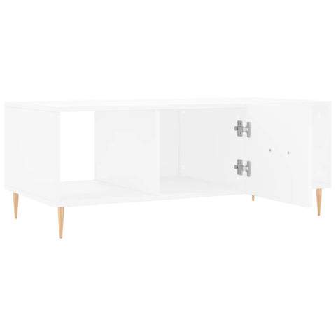 vidaXL Couchtisch Weiß 102x50x40 cm Holzwerkstoff