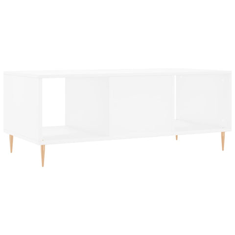 vidaXL Couchtisch Weiß 102x50x40 cm Holzwerkstoff