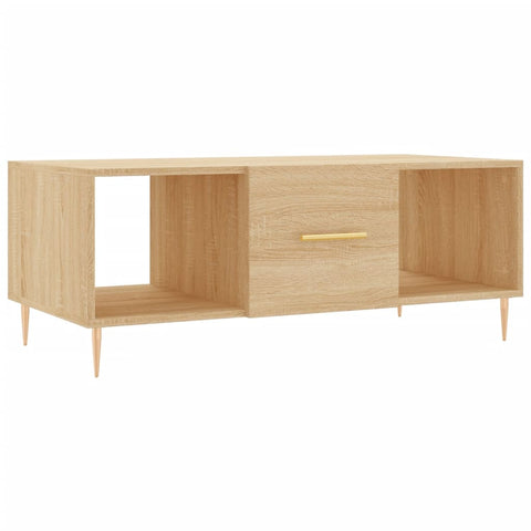 vidaXL Couchtisch Sonoma-Eiche 102x50x40 cm Holzwerkstoff