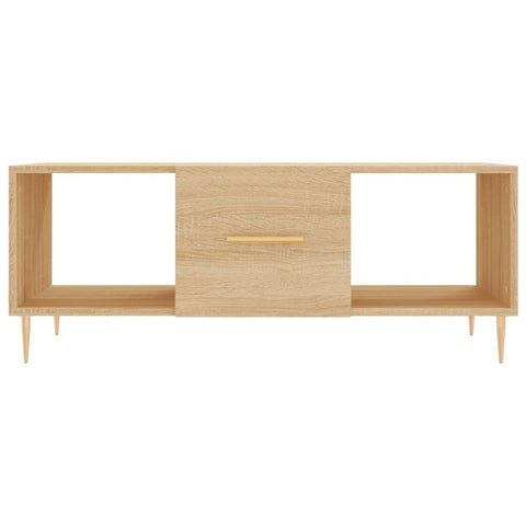 vidaXL Couchtisch Sonoma-Eiche 102x50x40 cm Holzwerkstoff