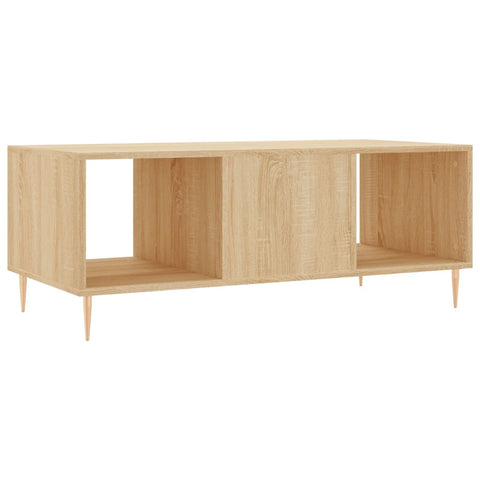 vidaXL Couchtisch Sonoma-Eiche 102x50x40 cm Holzwerkstoff