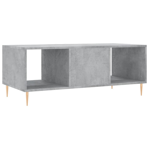 vidaXL Couchtisch Betongrau 102x50x40 cm Holzwerkstoff