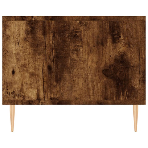 vidaXL Couchtisch Räuchereiche 102x50x40 cm Holzwerkstoff