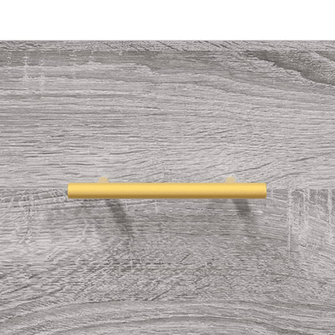 vidaXL Couchtisch Grau Sonoma 102x50x40 cm Holzwerkstoff