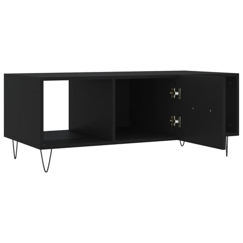 vidaXL Couchtisch Schwarz 102x50x40 cm Holzwerkstoff