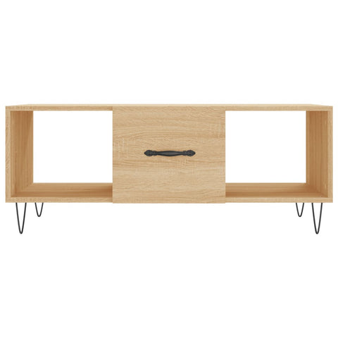 vidaXL Couchtisch Sonoma-Eiche 102x50x40 cm Holzwerkstoff