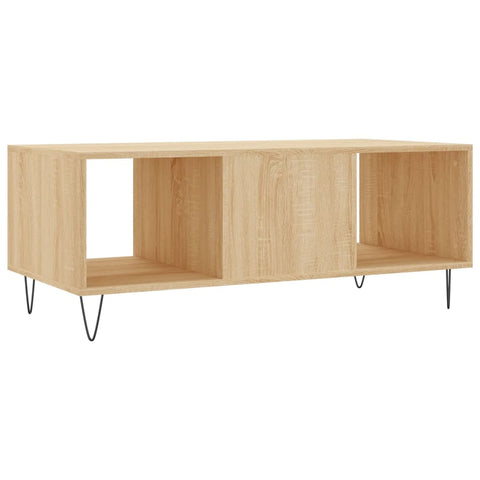 vidaXL Couchtisch Sonoma-Eiche 102x50x40 cm Holzwerkstoff