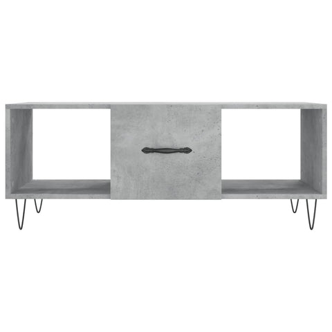 vidaXL Couchtisch Betongrau 102x50x40 cm Holzwerkstoff