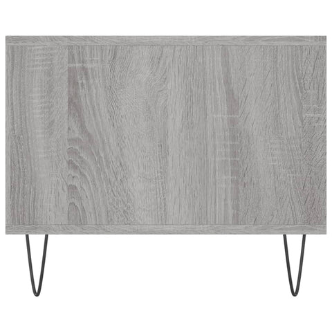 vidaXL Couchtisch Grau Sonoma 102x50x40 cm Holzwerkstoff