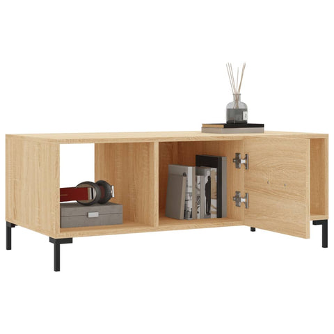 vidaXL Couchtisch Sonoma-Eiche 102x50x40 cm Holzwerkstoff