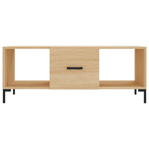 vidaXL Couchtisch Sonoma-Eiche 102x50x40 cm Holzwerkstoff