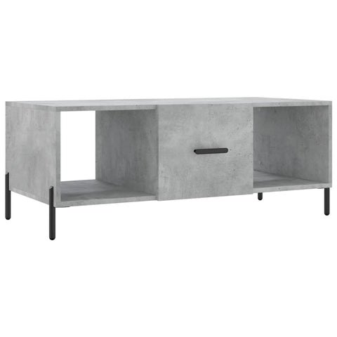 vidaXL Couchtisch Betongrau 102x50x40 cm Holzwerkstoff