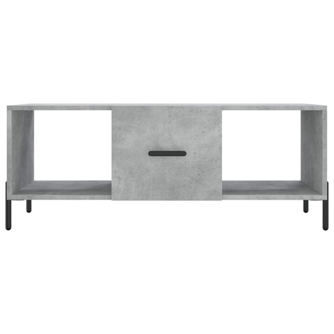 vidaXL Couchtisch Betongrau 102x50x40 cm Holzwerkstoff