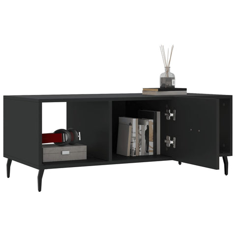 vidaXL Couchtisch Schwarz 102x50x40 cm Holzwerkstoff