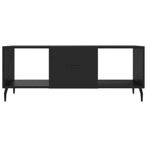 vidaXL Couchtisch Schwarz 102x50x40 cm Holzwerkstoff